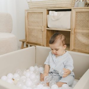Parque Infantil / Piscina de Bolas 2 em 1 com Tapete